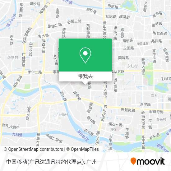 中国移动(广讯达通讯特约代理点)地图
