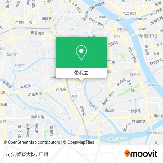 司法警察大队地图