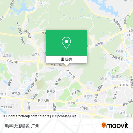 顺丰快递嘿客地图