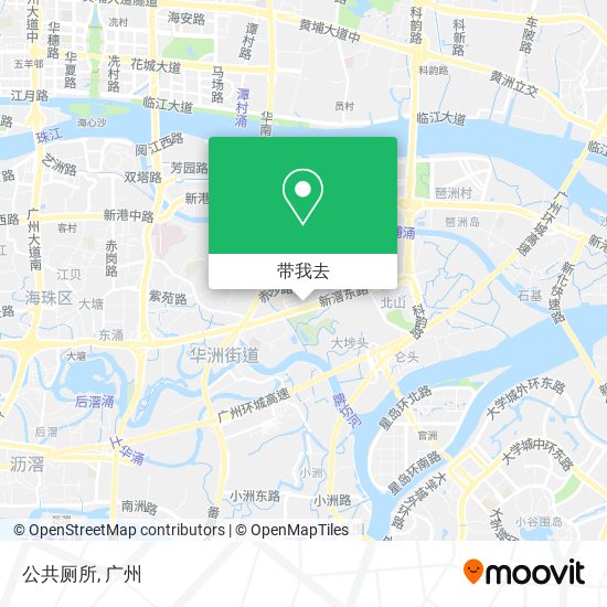 公共厕所地图