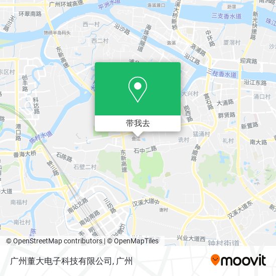 广州董大电子科技有限公司地图