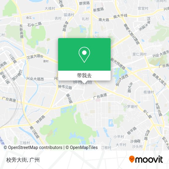 校旁大街地图