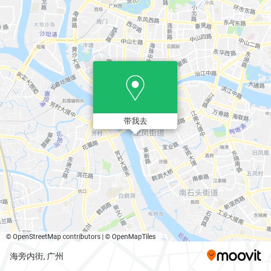 海旁内街地图