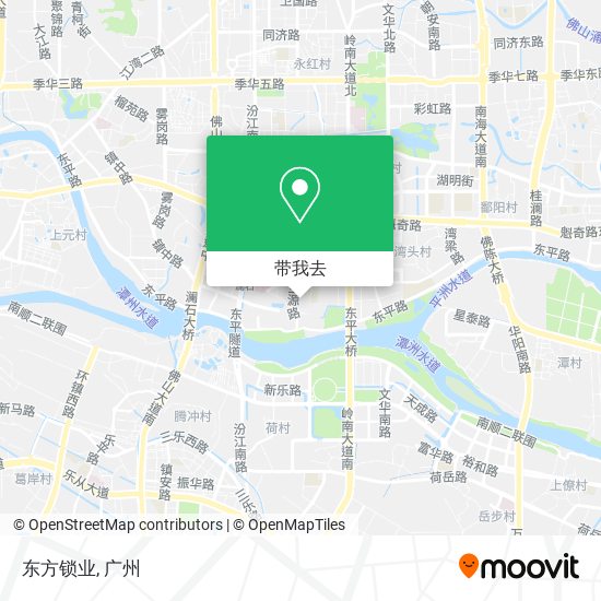 东方锁业地图