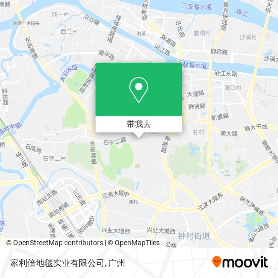 家利倍地毯实业有限公司地图