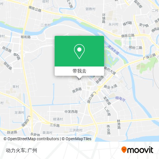 动力火车地图