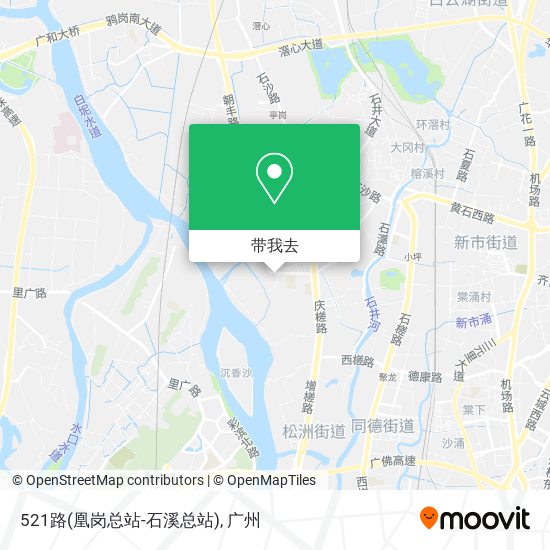 521路(凰岗总站-石溪总站)地图
