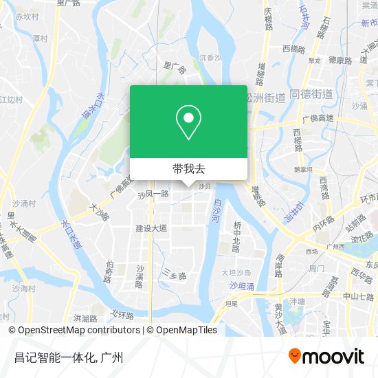 昌记智能一体化地图