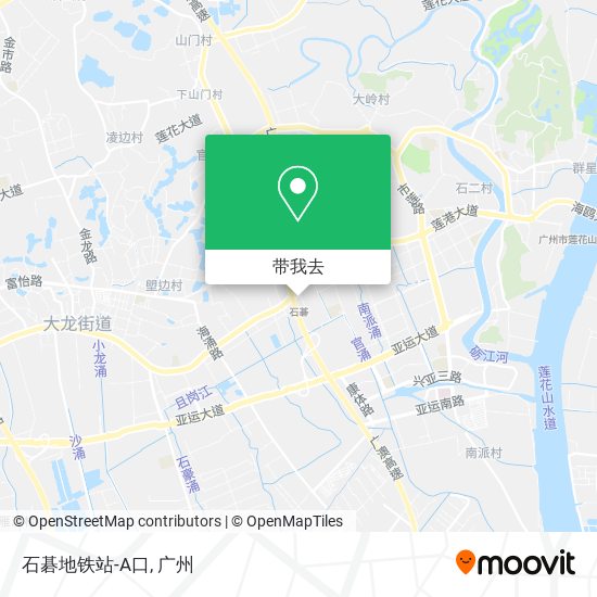 石碁地铁站-A口地图