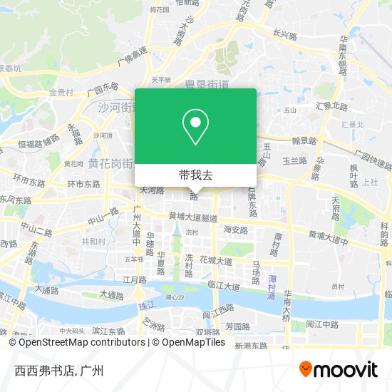 西西弗书店地图