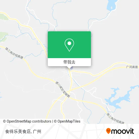 食得乐美食店地图