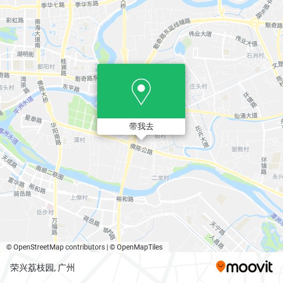 荣兴荔枝园地图