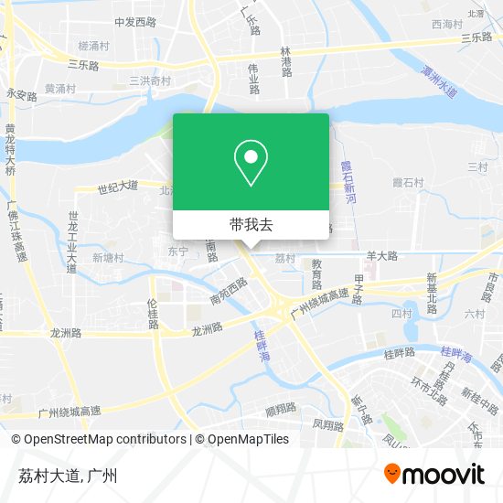 荔村大道地图