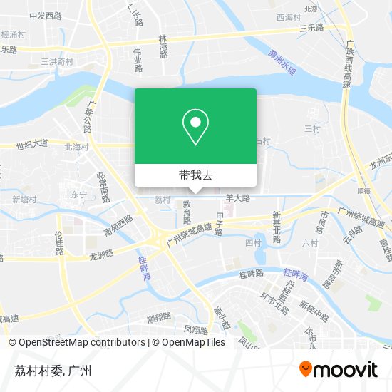 荔村村委地图
