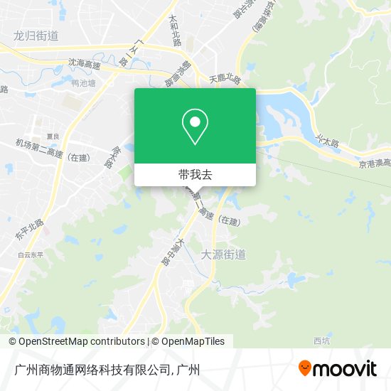 广州商物通网络科技有限公司地图