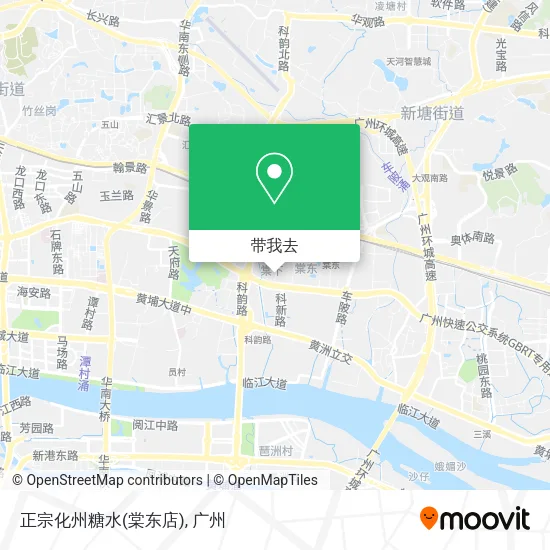 正宗化州糖水(棠东店)地图