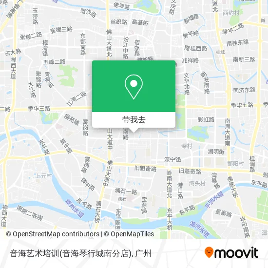 音海艺术培训(音海琴行城南分店)地图