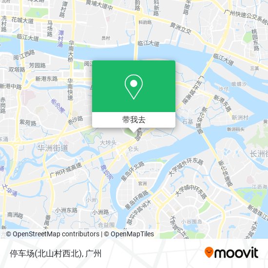 停车场(北山村西北)地图