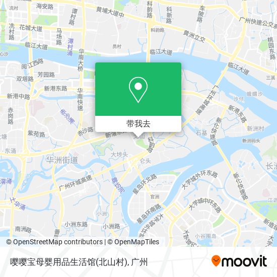 嘤嘤宝母婴用品生活馆(北山村)地图