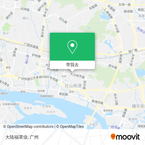 大陆福茶业地图