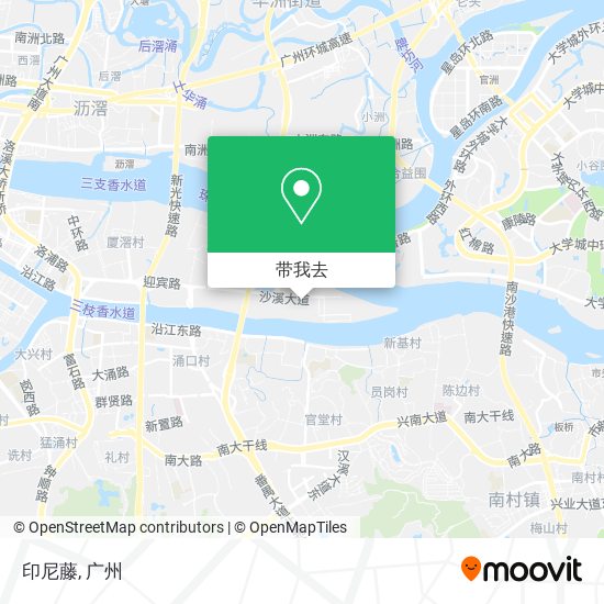 印尼藤地图
