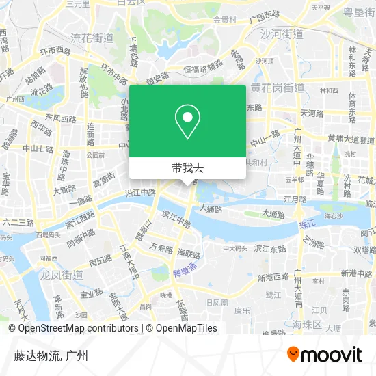 藤达物流地图