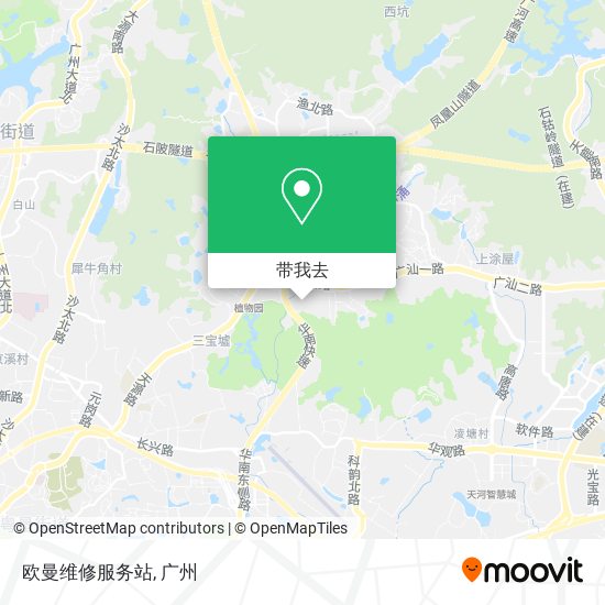 欧曼维修服务站地图