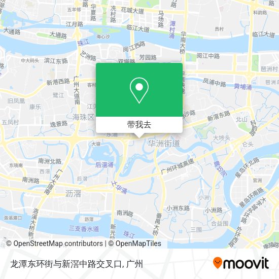 龙潭东环街与新滘中路交叉口地图