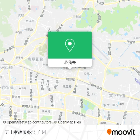 五山家政服务部地图