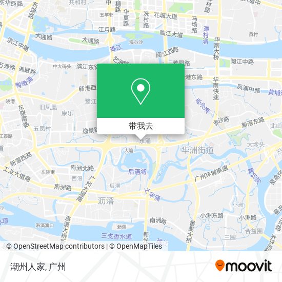 潮州人家地图