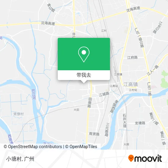 小塘村地图