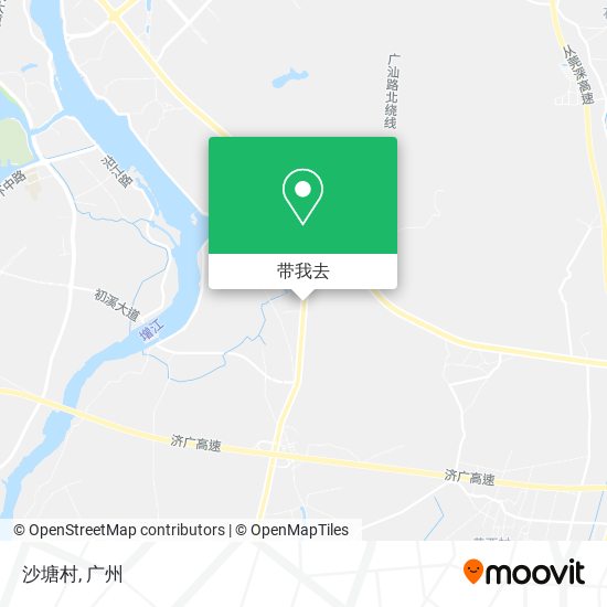 沙塘村地图