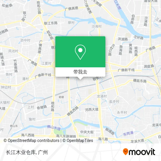 长江木业仓库地图