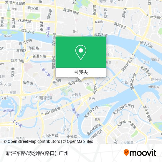 新滘东路/赤沙路(路口)地图