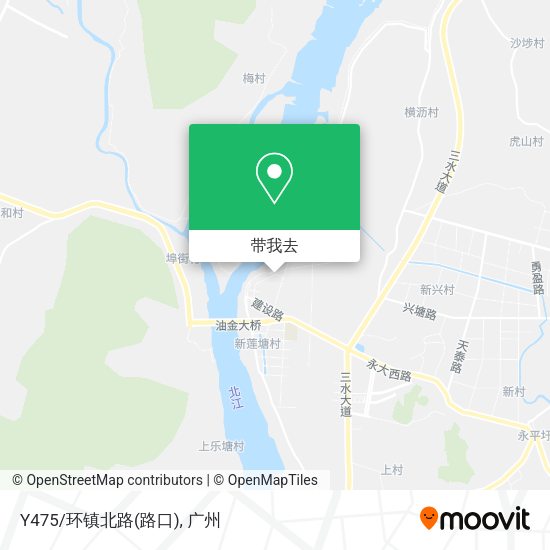 Y475/环镇北路(路口)地图