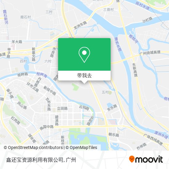 鑫还宝资源利用有限公司地图