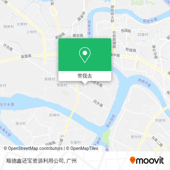 顺德鑫还宝资源利用公司地图