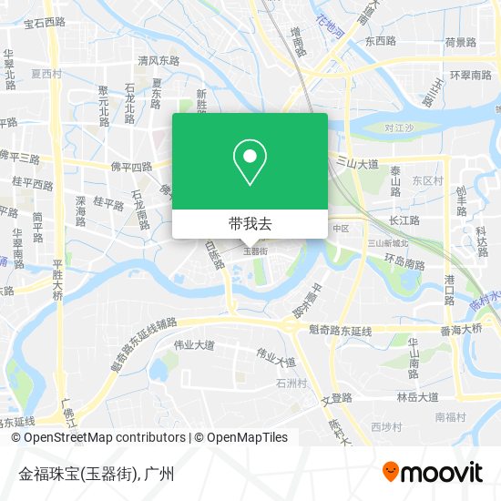 金福珠宝(玉器街)地图