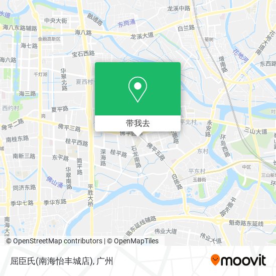 屈臣氏(南海怡丰城店)地图