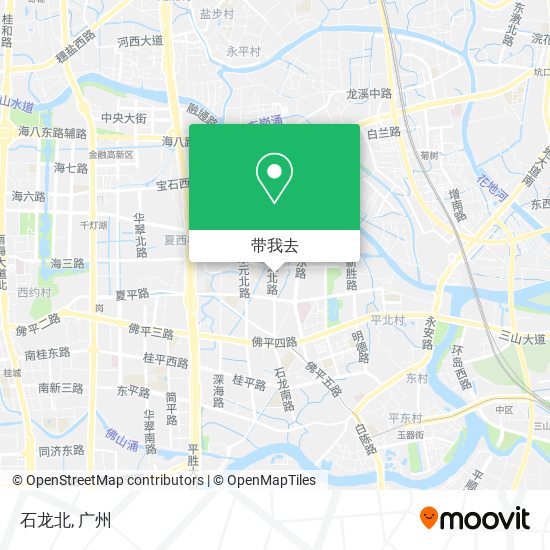 石龙北地图