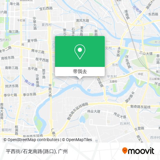平西街/石龙南路(路口)地图