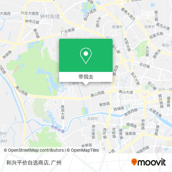 和兴平价自选商店地图