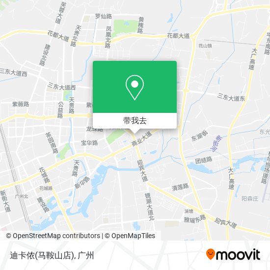 迪卡侬(马鞍山店)地图