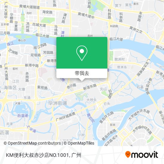 KM便利大叔赤沙店NO.1001地图