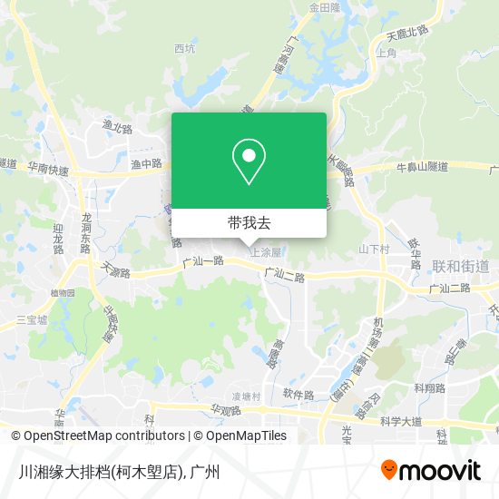 川湘缘大排档(柯木塱店)地图