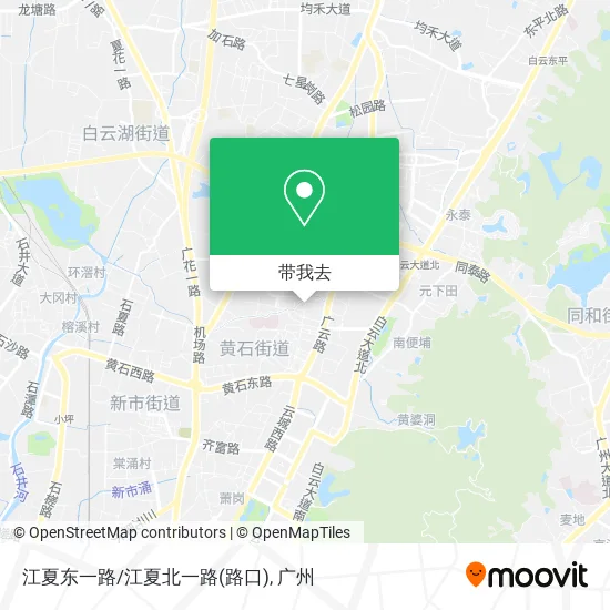 江夏东一路/江夏北一路(路口)地图
