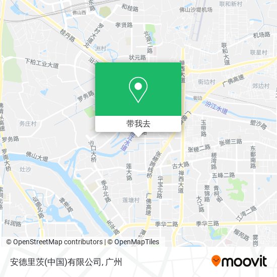 安德里茨(中国)有限公司地图