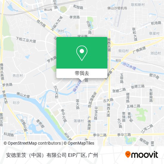 安德里茨（中国）有限公司 EIP厂区地图