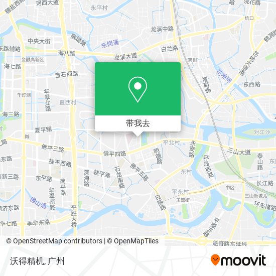 沃得精机地图