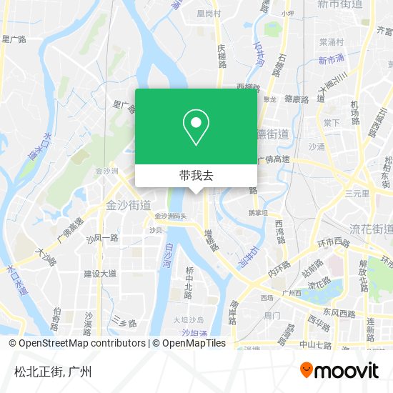 松北正街地图